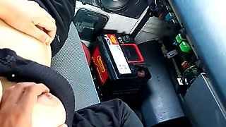 Grab in a truck