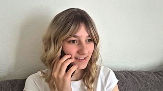 Trainee Mira Sophie Seduced by Boss – German Amateur Teen