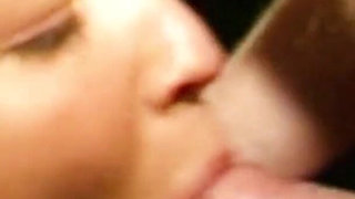 Gangbang party with horny skinny teen and cumshot shower