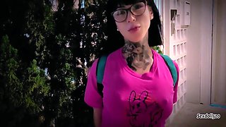 Devil Caught By Stranger Hitting Her Hard In Anal