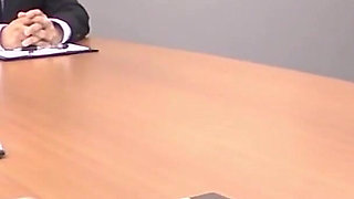 Dirty Japanese Scene-4 Busty Japanese Secretary Fucked by Three Cocks in the Office