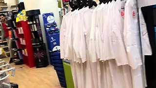 Reality european amateur sucks cock for cash outdoors