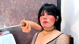 Cute Blonde Masturbates on Webcam with Toy