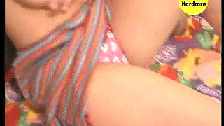 Super Cute Girl Receives Cum on Her Face and Tits After Hard Fucking