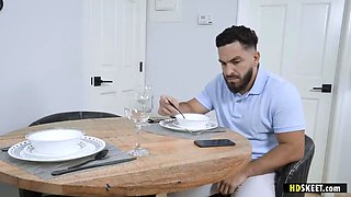 Gets fucked by their big cocked dads