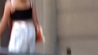 Czech Jacker 18: Skirt up, Ass Out - a Playful Tease and a Perfect Shot