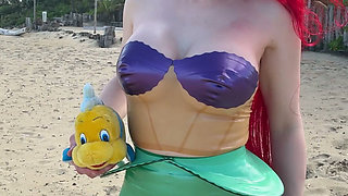 Little Mermaid Latex Cosplay