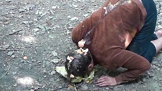 Outdoor Slave Humiliation In The Forest