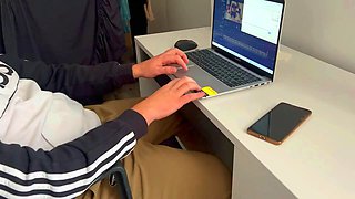 Busty Stepsister Surprises Me with the Best Blowjob