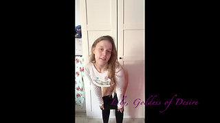 Shy but Very Sexual Girl Does a Striptease