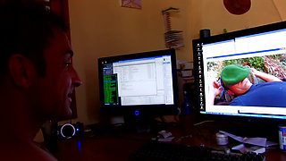 French nympho needs 2 cocks to be happy
