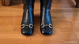 Walking All Over You in My Leather Boots