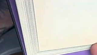 Livie Blainn Milks Cory Strokes While Reading