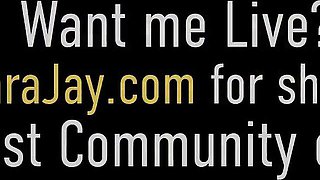 Sara Jay featuring Sara Jay and Angelina Castro's brunette dirt