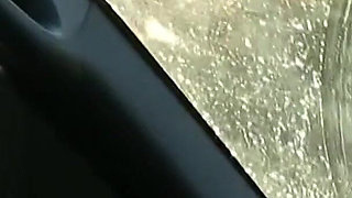 Dripping Car Fingering to Ahegao Drooling Blowjob Madness