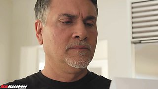 Blonde Babysitter Ailee Lets Him Taste It