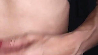 The Delivery Girl Can't Resist and Massages My Abs????