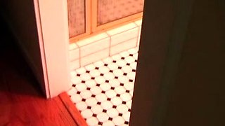 Cute amateur brunette naughty in solo jerking show on camera