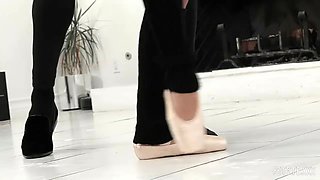 Petite ballerina vanna gets a cruel bang by the huge dong of her professor
