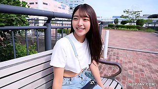 (RM) Female College Student Influencer AV Debut!