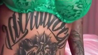 Tattooed MILFs in Nylons Share Steamy Anal Fun