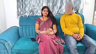 Desi Bhabhi Komal's Cheating Sex on Sofa with Brother-in-Law - Hardcore Homemade
