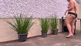 SHOWING MY PLANTS