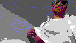 Blonde Amateur with Big Tits Is Walking Without a Bra