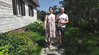 Pregnant Teen Ass Fucked in Front of a Grandpa