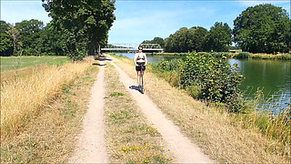Walk Topless Along the Canal