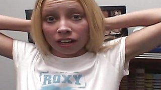 Blonde Pornstar Krysta-lynn Lovely Giving POV Blowjob
