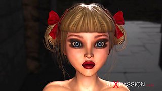 Inferno. hot porn in hell. devil pounds hard a teenager sexy woman