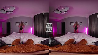 Model Cinty Teddy First Time Ordering Girl To His Home - PlushiesVR