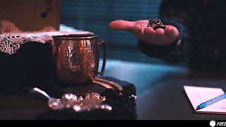 Impressive Sam Bourne at mind control sex movie