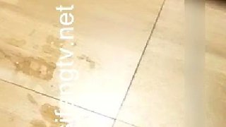 Close up teen foot worship