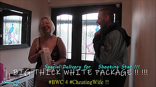 Special Delivery for Cheating Wife Shooting Star a Big Thick Package From Delivery Guy