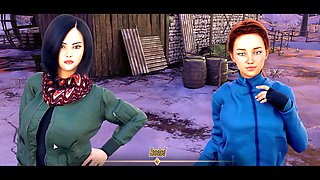 Summertime Saga 3D adventure with Misskitty2k in a meet and fuck scenario