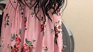 Stepbro Spies on Me Doing Laundry, Steals My Panties & Fucks Me Hard While I’m on the Phone with Mom- POV