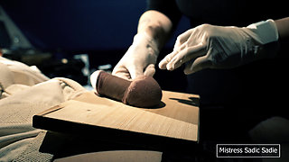 First Time Ball Nailing and Needles Through Gland