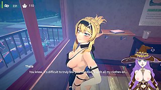 Techniques that had her gasping during an orc massage gameplay