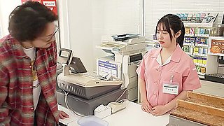 Until The Condom Stock At The Convenience Store Dries Up... A Sexually Voracious -timer With Big Tits Seduces Me, And Even Though Hes Wifey, He Coordinates His Shifts To Meet Up With Me, And Even After Cumming Inside A Condom So Much That I Run Out O