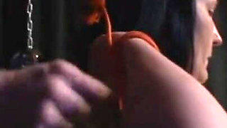 Humiliating pussy playing