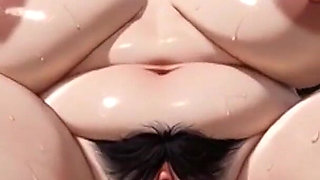 BBW in Heavy Bondage - Huge Hairy Pussy Begging for Attention
