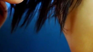 Two skinny teen lesbians take advantage of being alone and masturbate pussy with toys