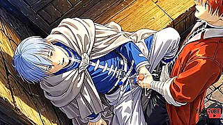 Frieren Beyond Journey S End Yaoi - Himmel X Stark Pic Collection With Car Toon