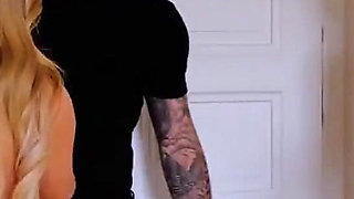 Wild Gangbang! Tru Kait Dares to Take Two Cocks up Her Pussy!