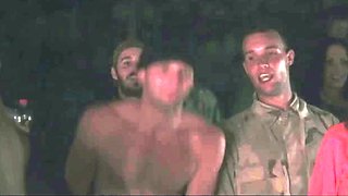 Blonde femdom babes threesome