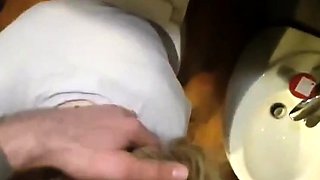 Redhead Amateur Blowjob with a Mouthful on Monday Morning