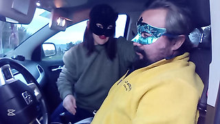 Face slapping in the Car