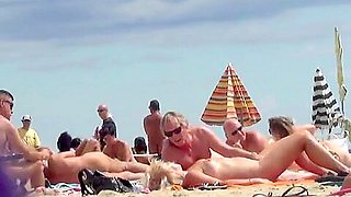 Incredible Nudist Cap Agde french 2015 Beach